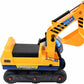 GOMINIMO Kids Ride On Sand Excavator Toy Car with Helmet