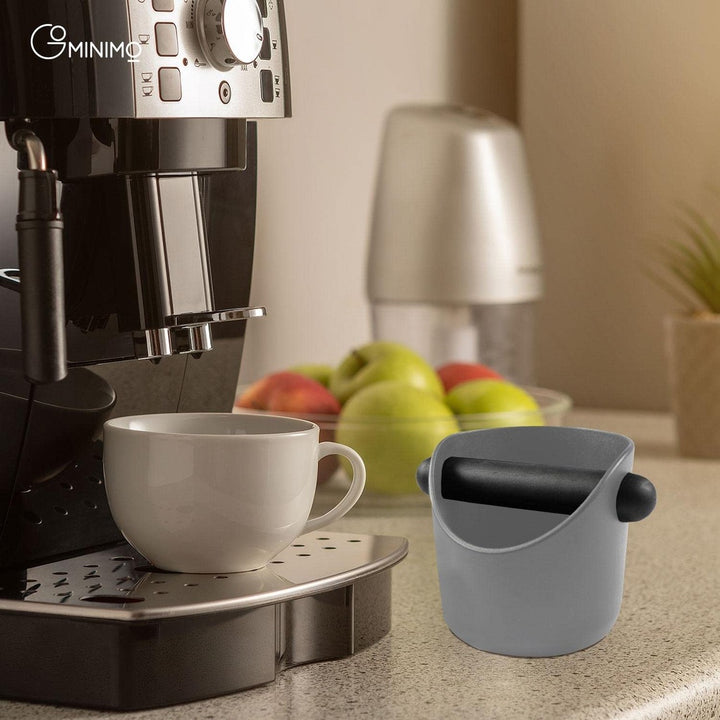 GOMINIMO Coffee Knock Box With Removable Knock Bar Grey 11cm