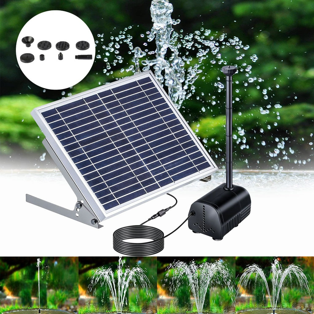 NOVEDEN Solar Water Pond Water Fountain 36*34cm