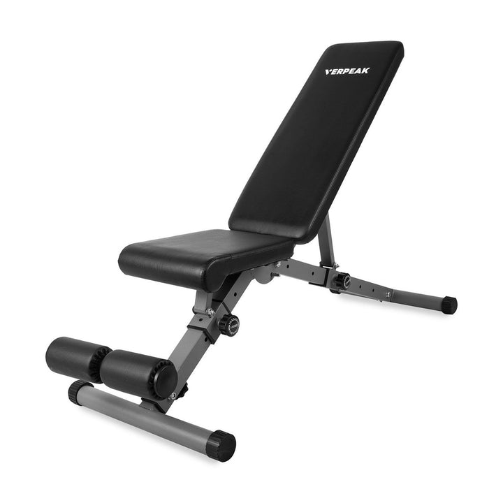 Verpeak Adjustable Weight Bench Flat Incline Decline