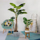 SOGA 4X 160cm Green Artificial Indoor Turtle Back Tree Fake Fern Plant Decorative