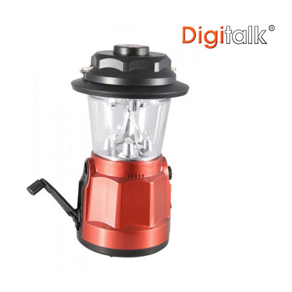 Portable Dynamo LED Lantern Radio with Built-In Compass