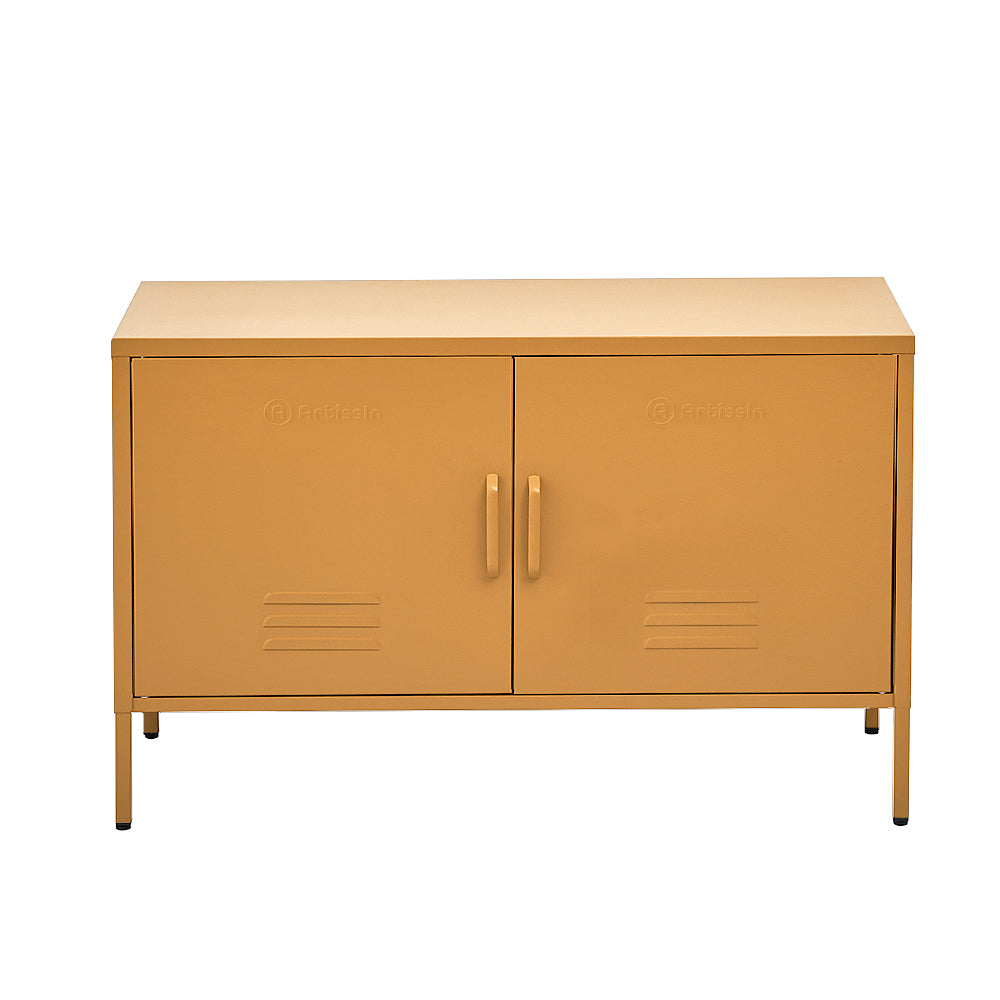 Artiss Buffet Sideboard Metal Cabinet - BASE Yellow