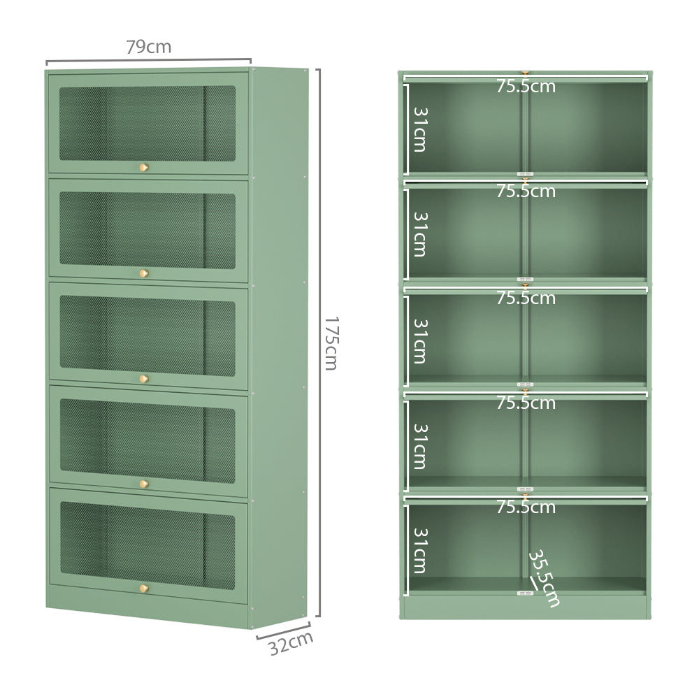 Artiss Buffet Sideboard Metal Cabinet - ELIA Green