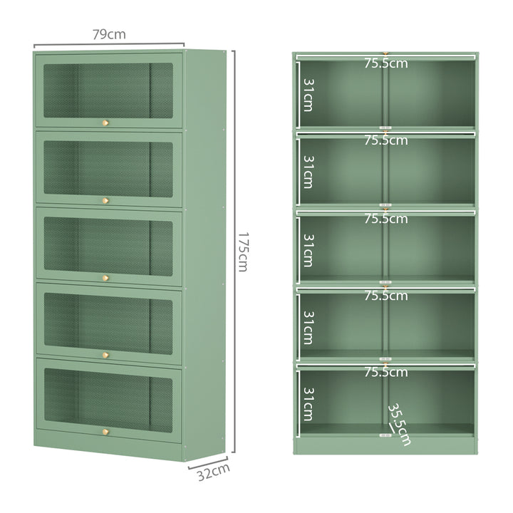 Artiss Buffet Sideboard Metal Cabinet - ELIA Green