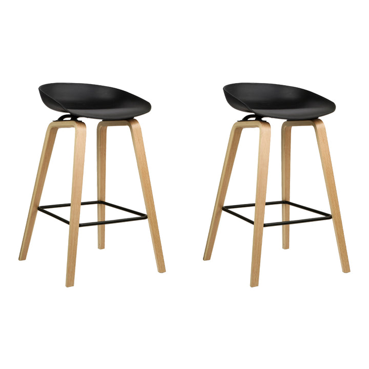 Artiss 2x Bar Stools Wooden