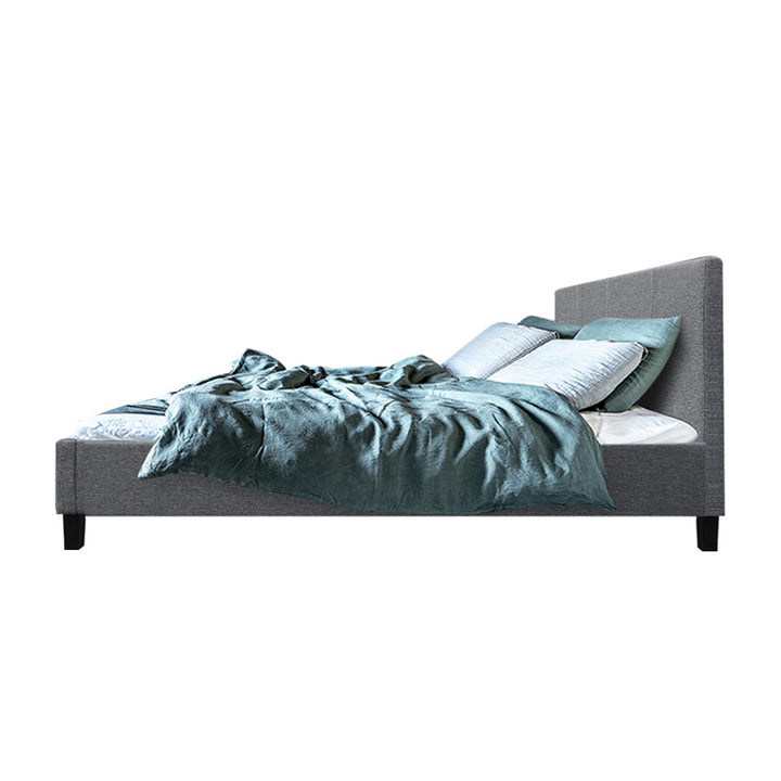 Artiss Bed Frame Queen Size Grey NEO