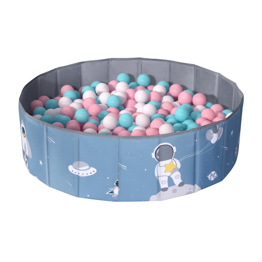 Keezi Kids Ball Pool Pit Toddler Play Foldable Child Playhouse Storage Bag Blue