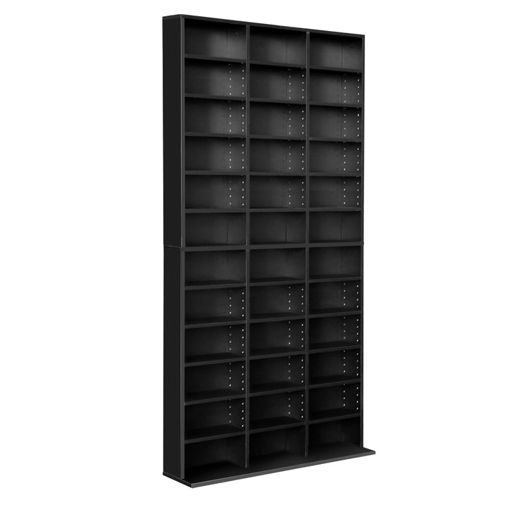 Artiss Bookshelf CD Storage Rack - BERT Black