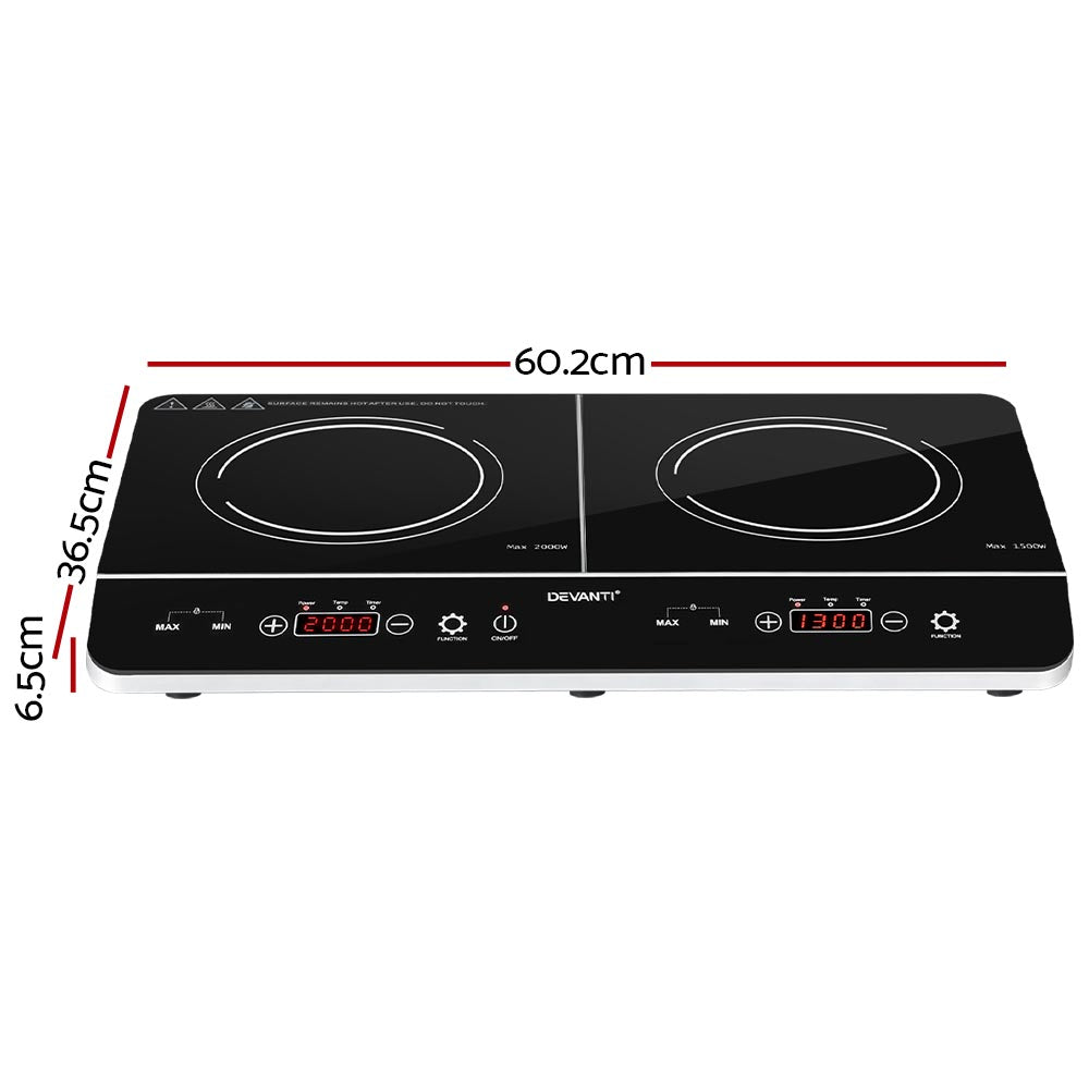 Devanti Induction Cooktop 60cm Portable Cooker