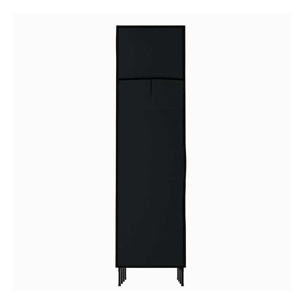 Artiss Large Portable Clothes Closet Wardrobe with Shelf Black