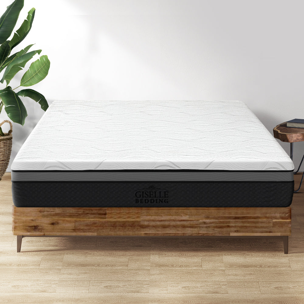 Giselle Bedding Memory Foam Mattress Bed Cool Gel Non Spring 25cm Double