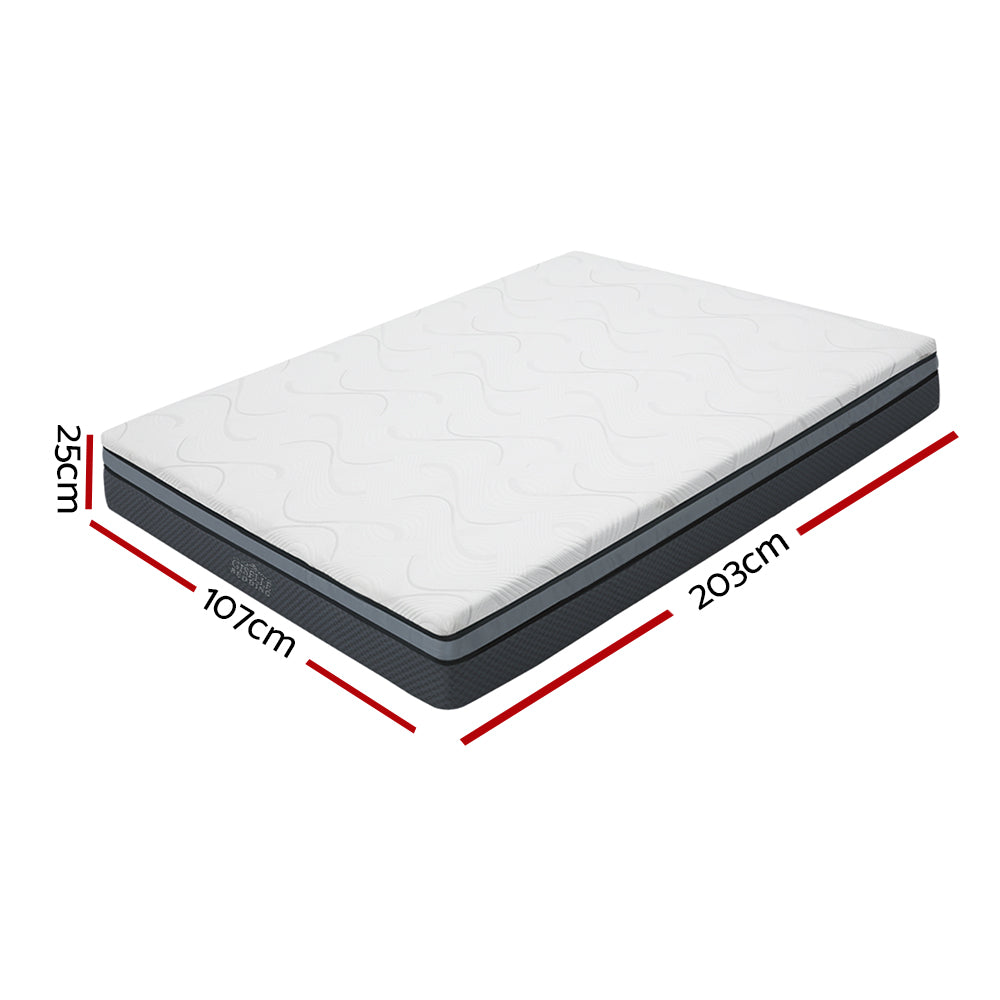 Giselle Bedding Memory Foam Mattress Bed Cool Gel 25cm King Single