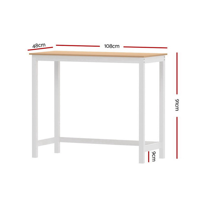 Artiss Ari Bar Table 108CM Rectangular