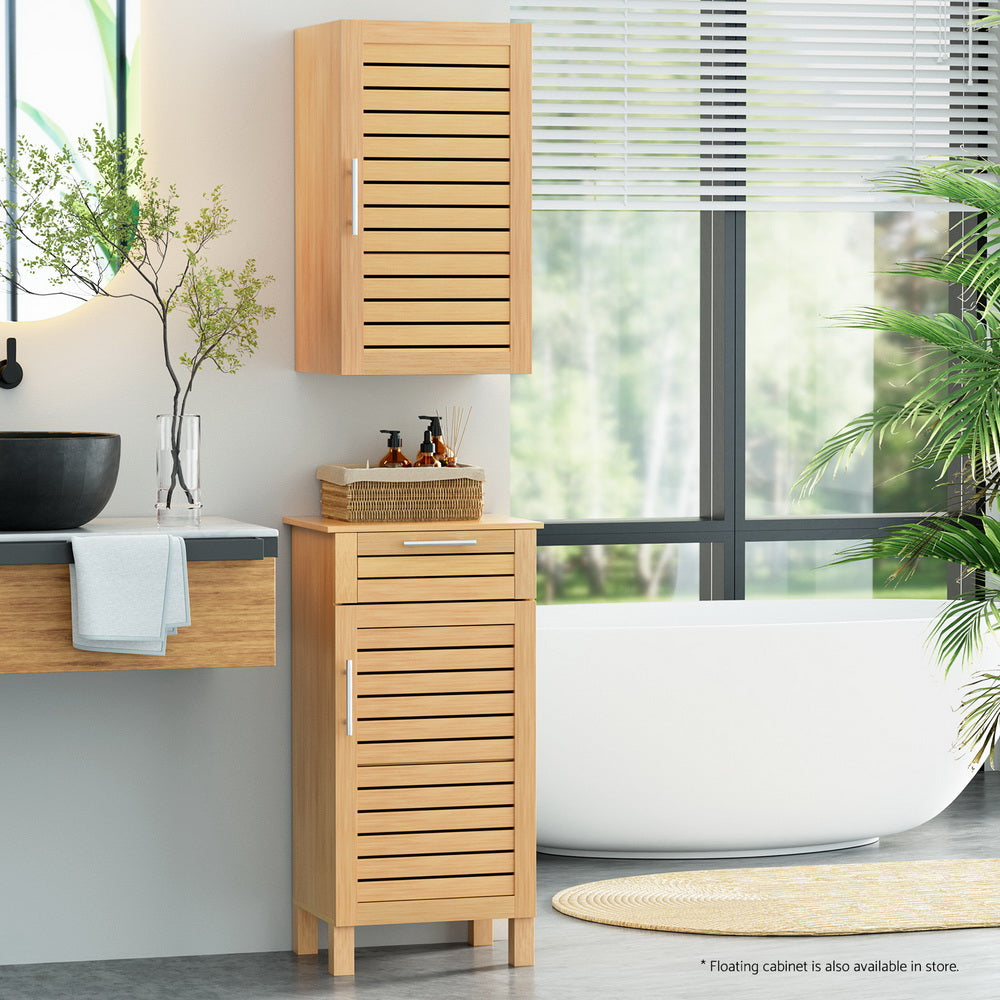 Artiss Bathroom Cabinet Storage 90cm wooden JILL