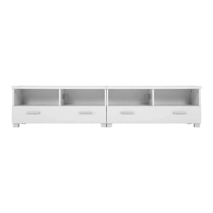 Artiss TV Cabinet Entertainment Unit 180cm White Eddie