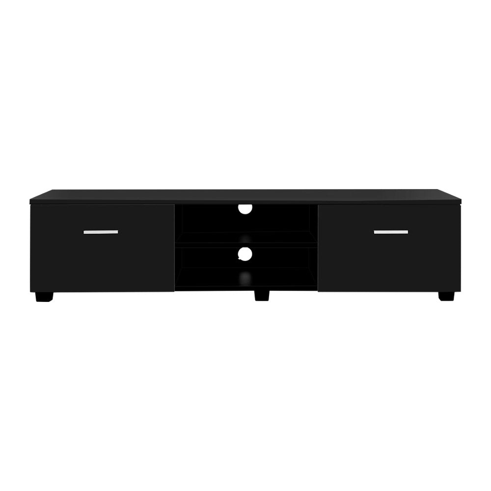 Artiss Entertainment Unit TV Cabinet 140cm Black Jim