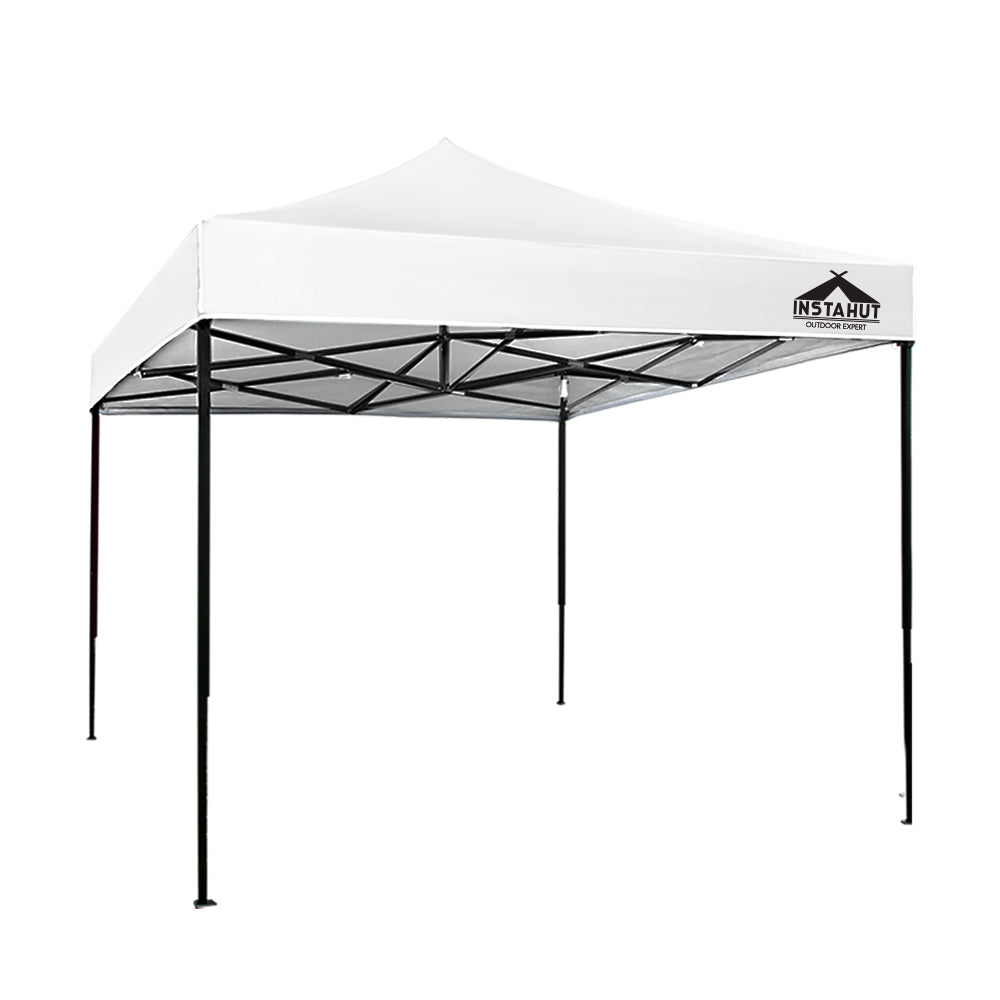 Instahut Gazebo Pop Up Marquee 3x3 Folding Tent Outdoor Camping 500D Oxford