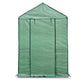 Greenfingers Greenhouse 1.2x1.9x1.9M Walk in Green House Tunnel Plant Garden Shed 4 Shelves