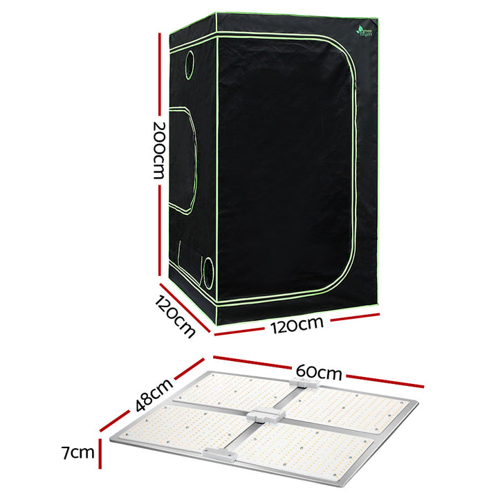 Greenfingers Grow Tent Light Kit 120x120x200CM 4500W LED Full Spectrum