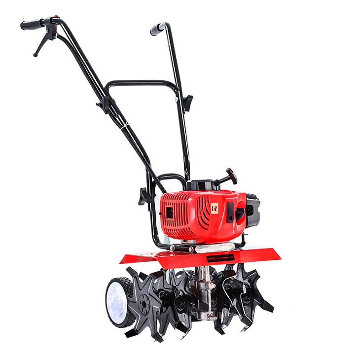 Giantz 65CC Tiller Garden Cultivator Rototiller 6 Blades Soil Plower Rotary Hoe