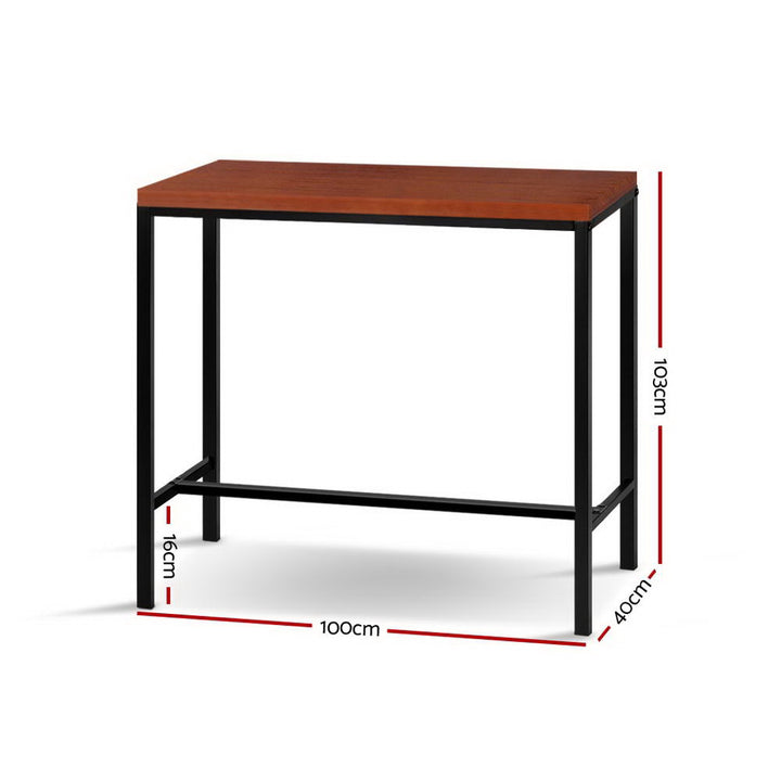 Artiss Alex Bar Table 100CM Rectangular