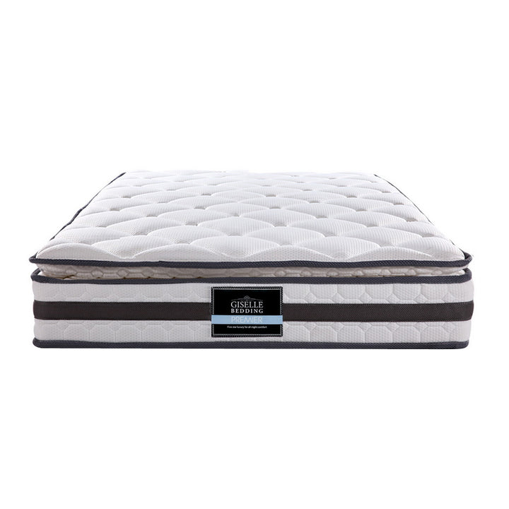 Giselle Bedding 21cm Mattress Pillow Top King Single