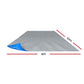 Aquabuddy Pool Cover 500 Micron 10x4m Swimming Pool Solar Blanket Blue Silver