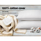 Giselle Bedding Goose Feather Down Pillow Twin Pack