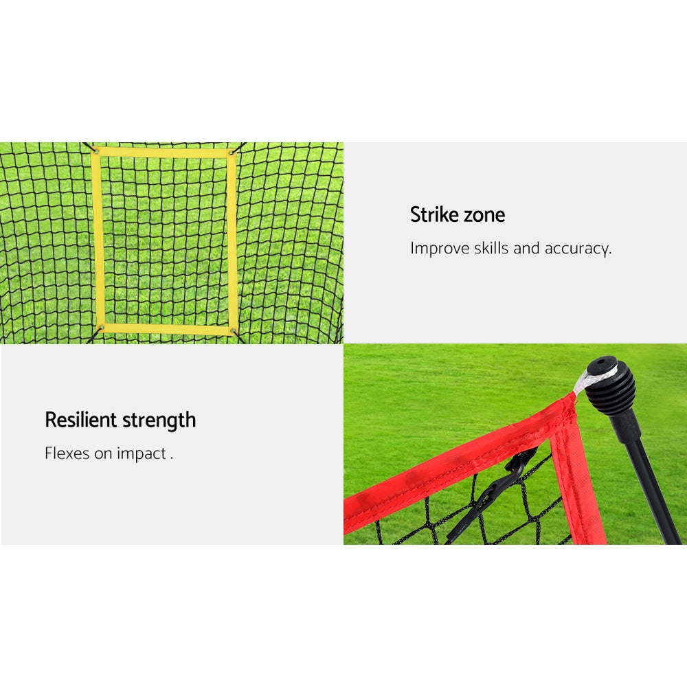 Everfit 7ft Baseball Net Pitching Kit with Stand Softball�Training Aid Sports