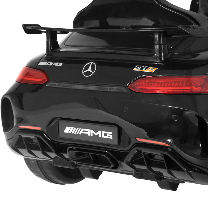 Kids Electric Ride On Car Mercedes-Benz AMG GTR Licensed Toy Cars 12V Black