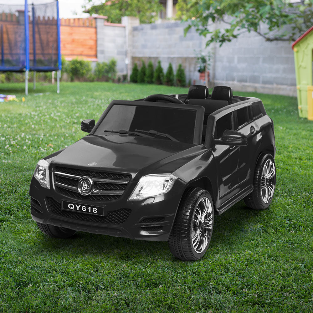 Rigo Kids Electric Ride On Car SUV Mercedes-Benz-Inspired ML450 Remote 12V Black