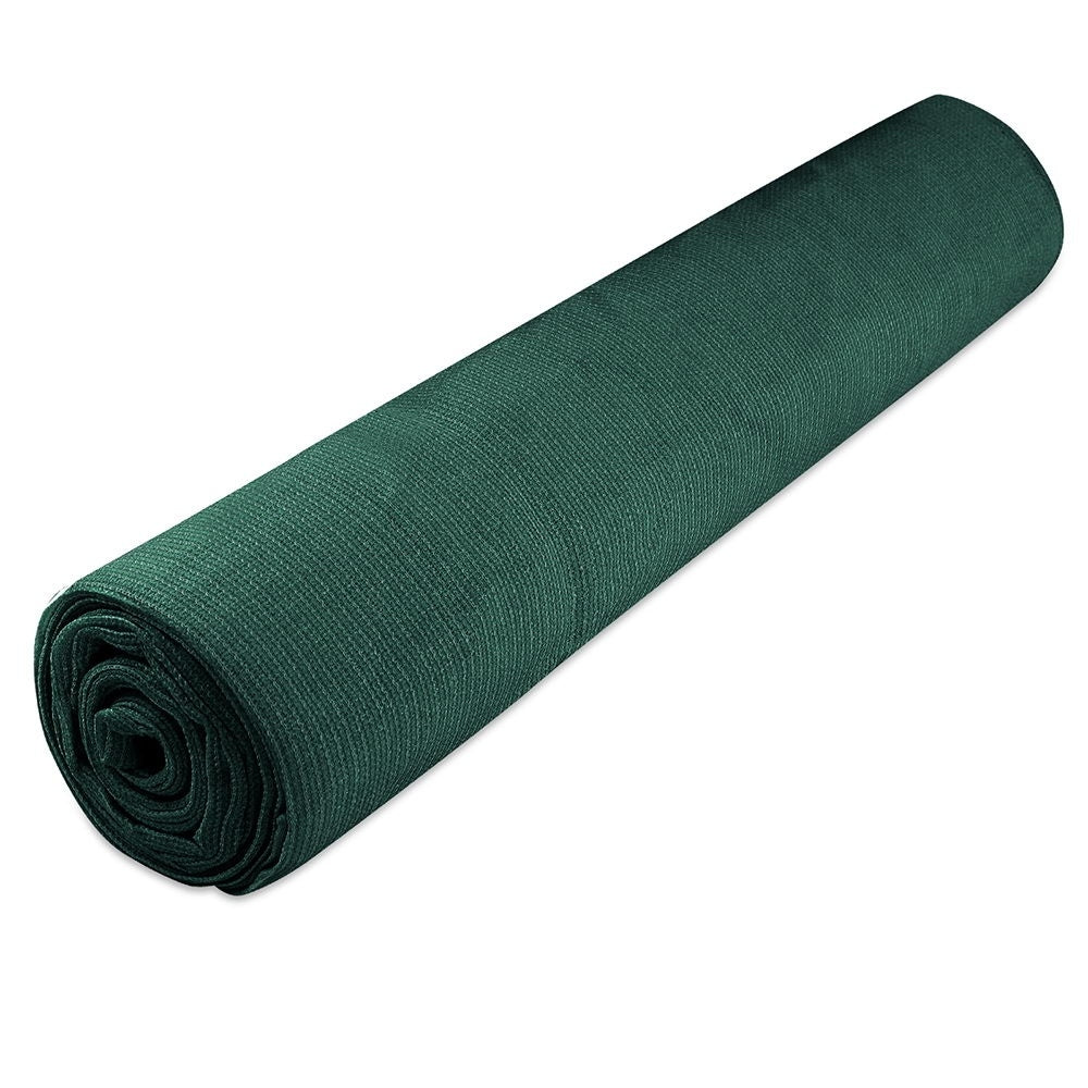 Instahut 90% Shade Cloth 3.66x20m Shadecloth Sail Heavy Duty Green