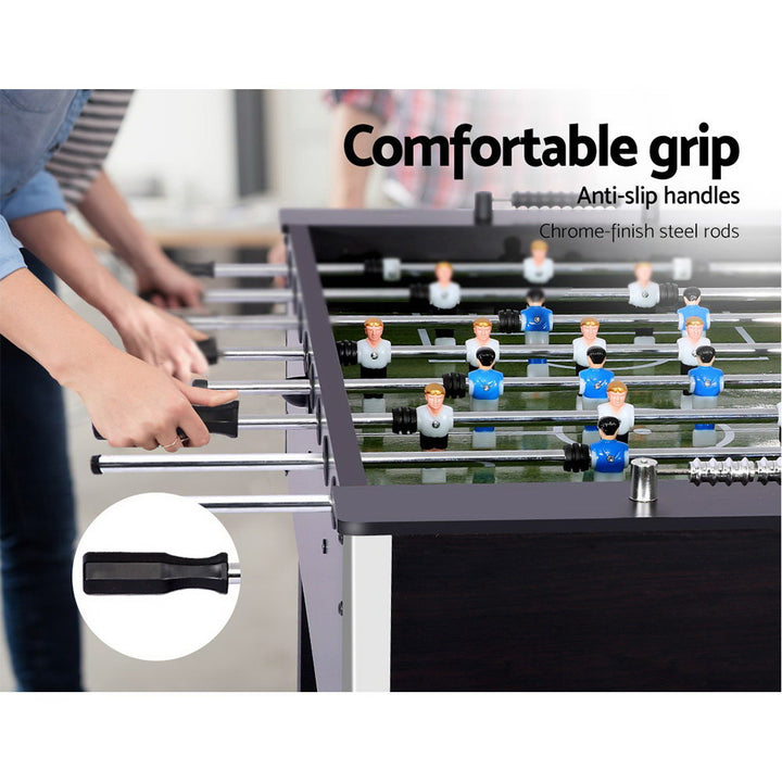 5FT Soccer Table Foosball Football Game Home Family Party Gift Playroom Black