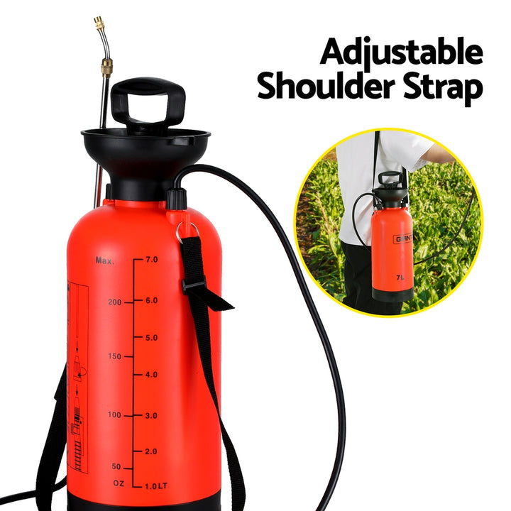 Giantz Weed Sprayer Pressure 7L Shoulder Garden Spray