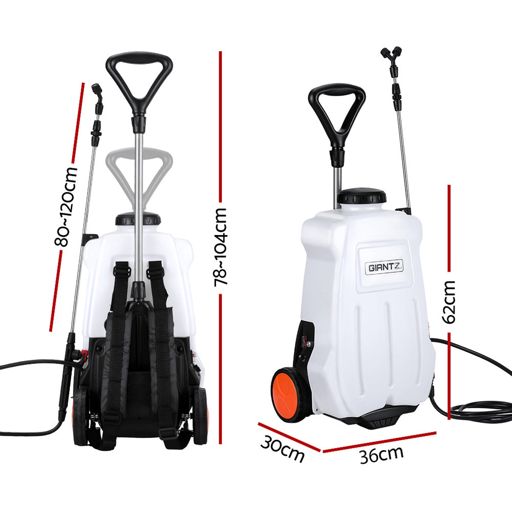 Giantz Weed Sprayer Electric 20L Backpack Trolley