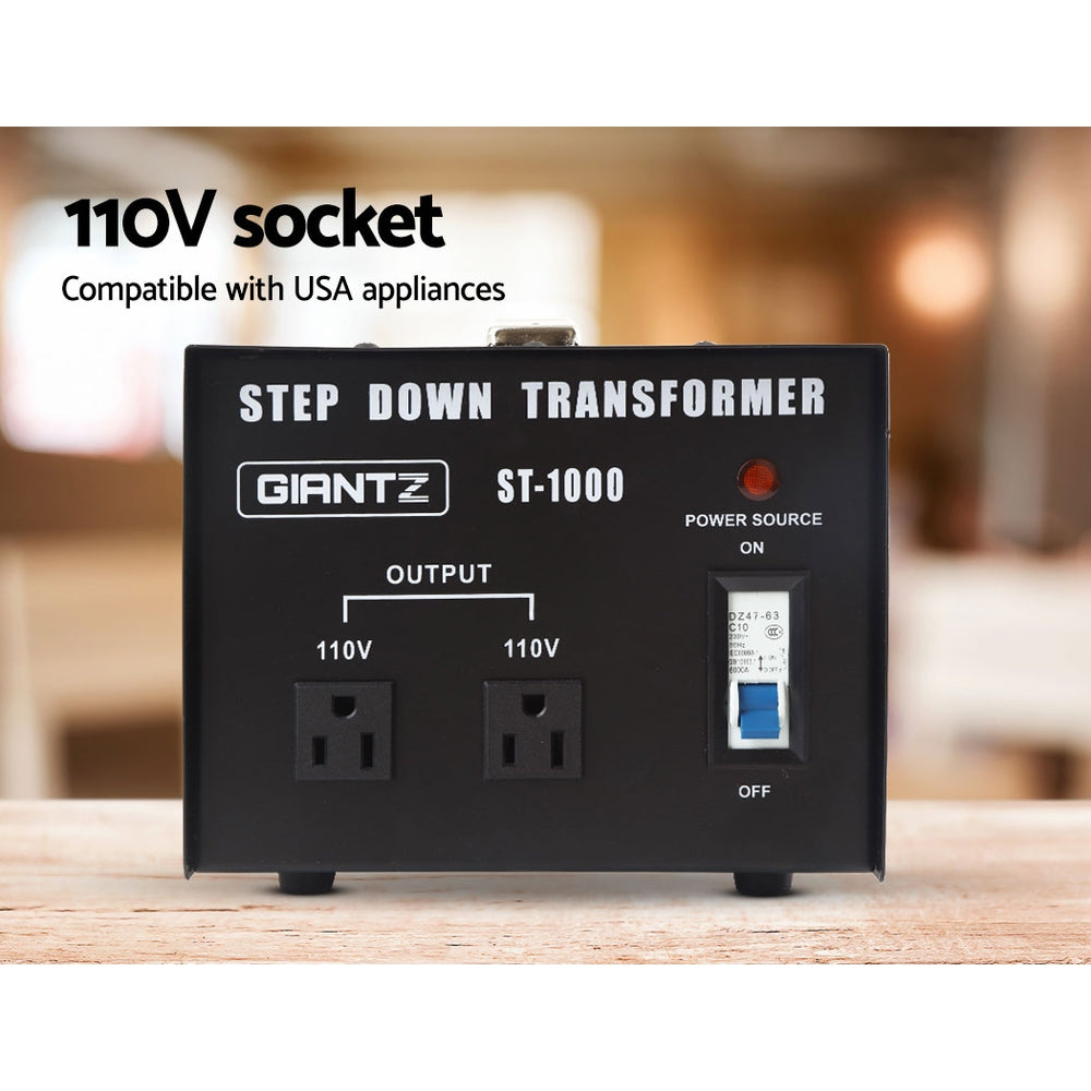 Giantz 1000 Watt Step Down Transformer