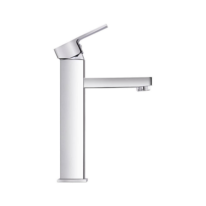 Cefito Bathroom Basin Mixer Tap Square Tall Faucet Vanity Laundry Chrome