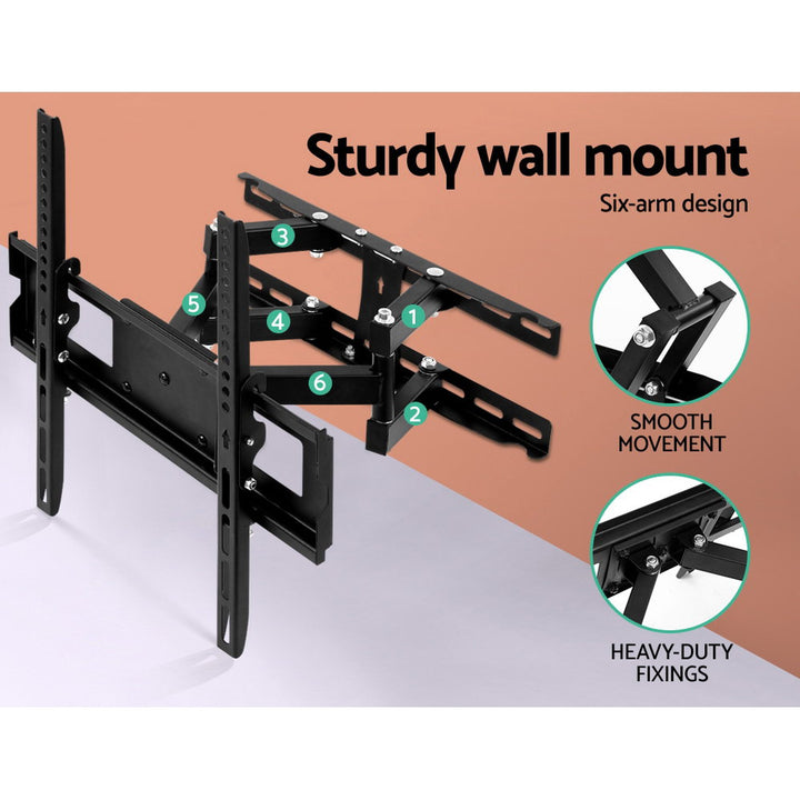 Artiss TV Wall Mount Bracket for 23"-55" LED LCD Full Motion Dual Strong Arms