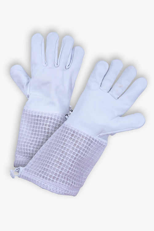 Beekeeping Bee Gloves Goat Skin 3 Mesh Ventilated Gloves-4XL