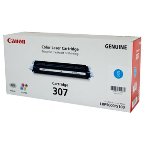 CANON CART307C CYAN TONER FOR LBP5000 LBP5100 2K