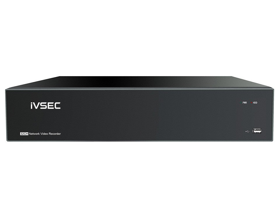 IVSEC IVSEC NR564XB NVR 64 CHANNELS 2 Ethernet PORTS 8 BAYS H265  2 4K HDMI