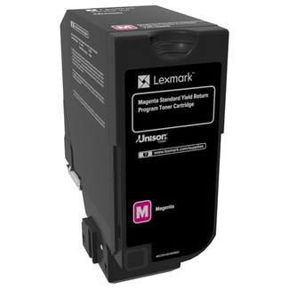 LEXMARK CS720/CS725/CX725 MAGENTA STD RETURN PROGRAM TONER CART 7K