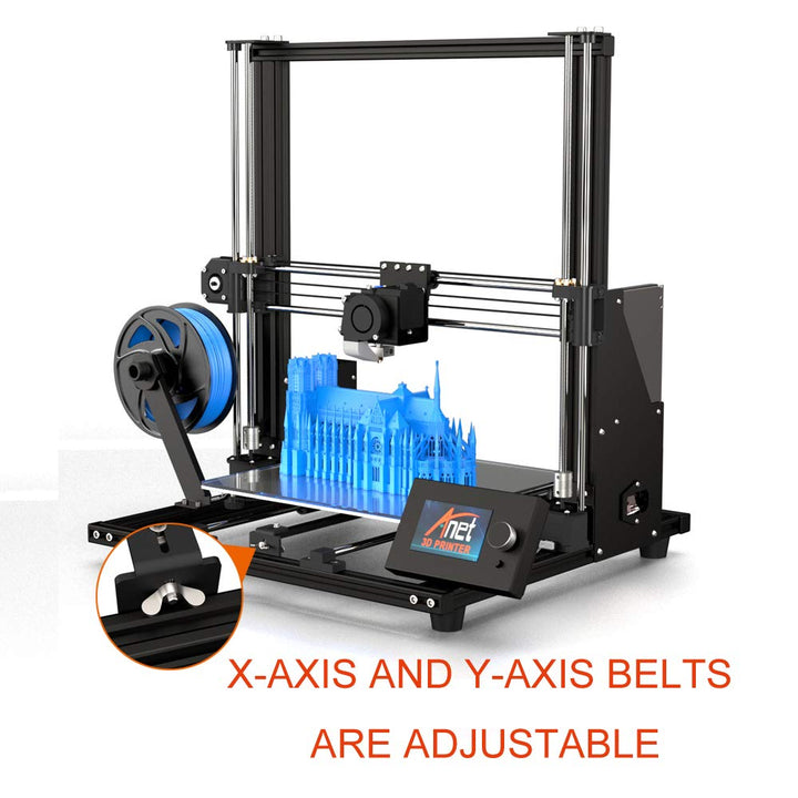 ANET 3D Printer The Ultimate Anet A8 Plus Semi DIY FDM Desktop 3D Printer