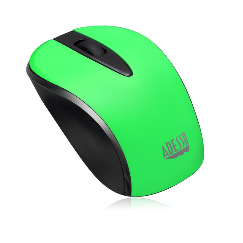 ADESSO Wireless Neon Mouse Grn