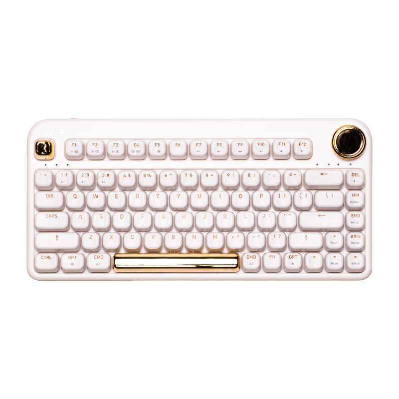 AZIO IZO BT Keyboard White