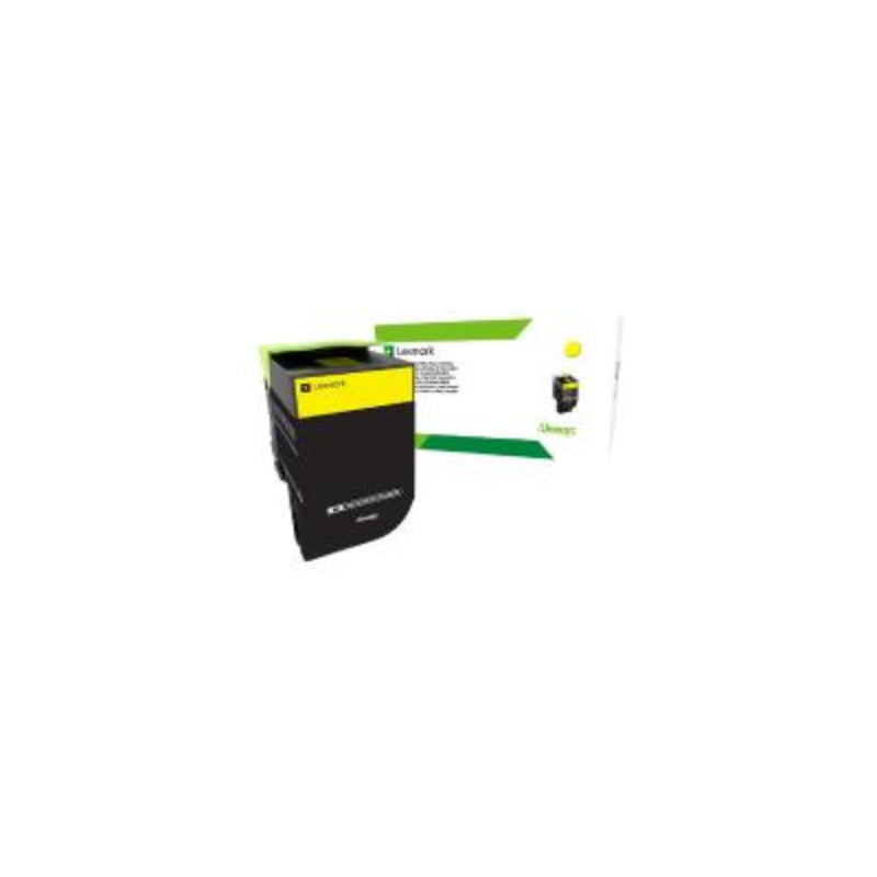 LEXMARK 808SY Standard Yellow Toner