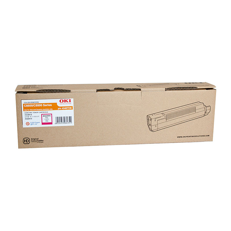 OKI C8600 HY Magenta Toner