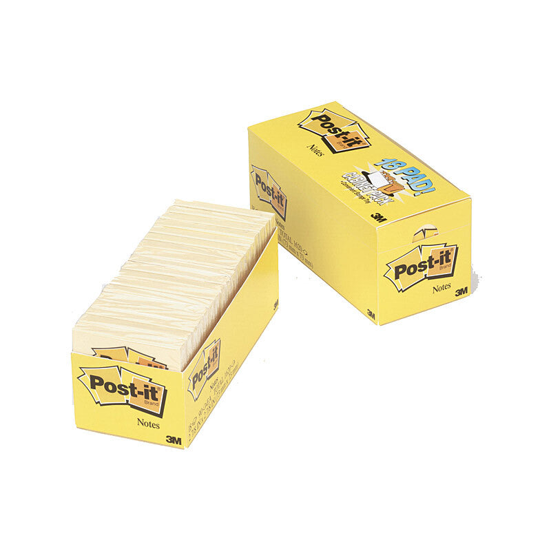 POST-IT 654-18CP Yellow 73X73 Pack of 18