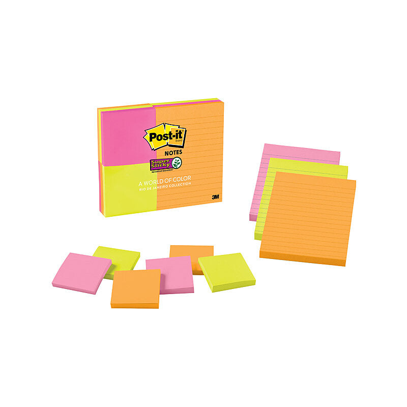 POST-IT 4633-9SSAU Multi Combo Pack of 9